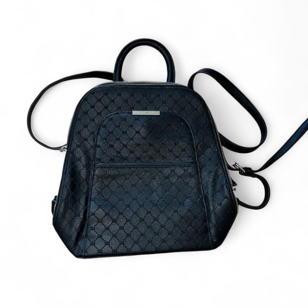 Steve Madden Black Shoulder Backpack